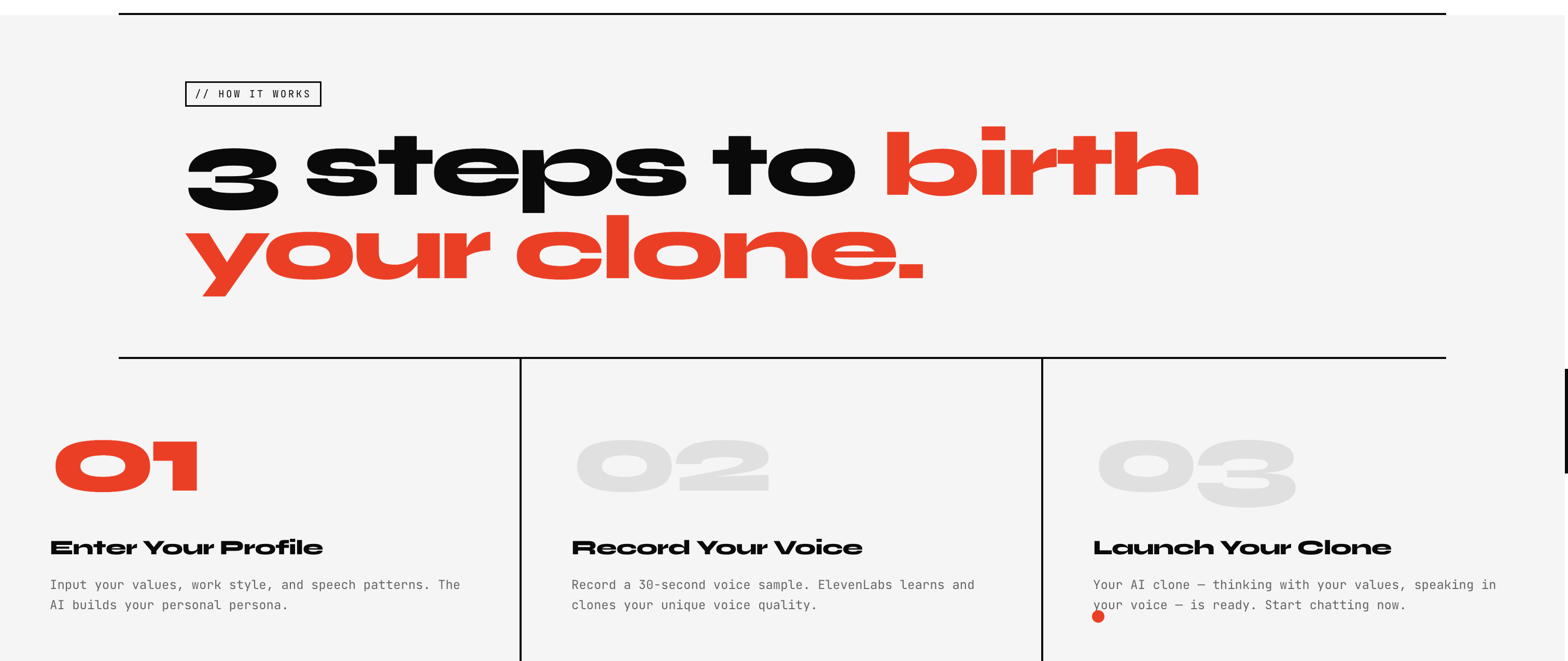 OpenClone - Screenshot 2 showing product features and functionality