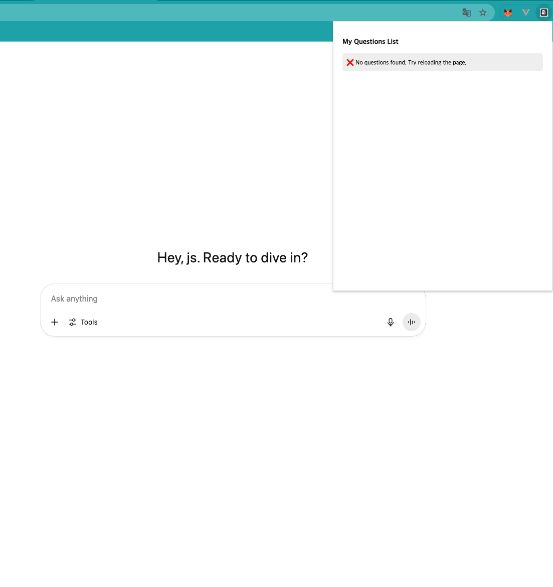 Vraagsprong - Chrome Web Store media 3