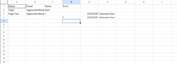 Google Sheets Edit Tracker gallery image