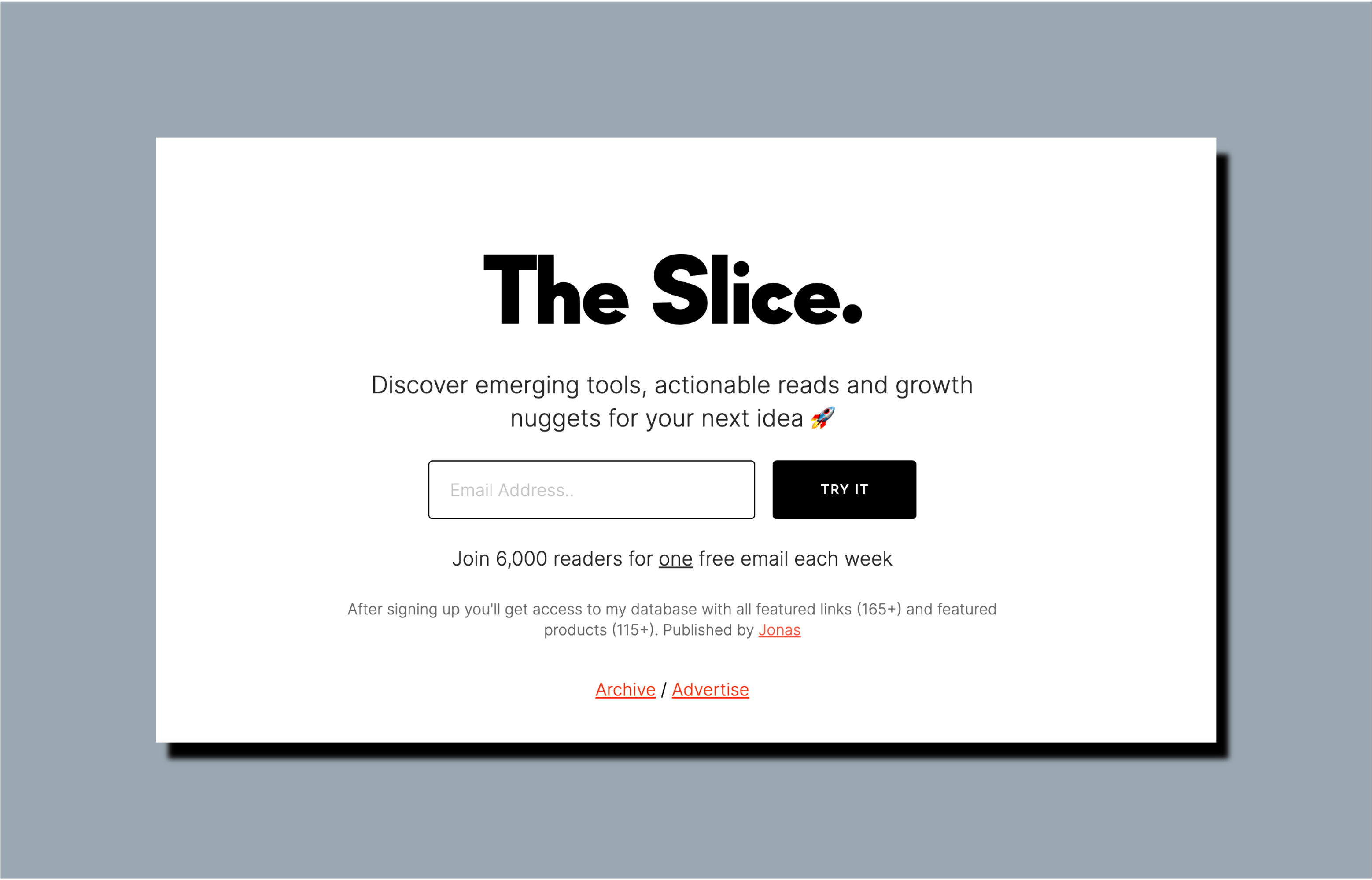 The Slice media 1