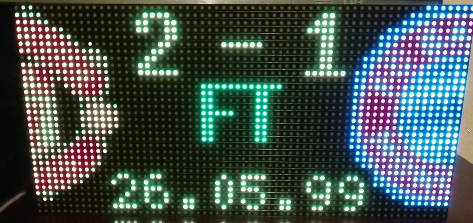 LED Football (Soccer) Live Scoreboard gallery image