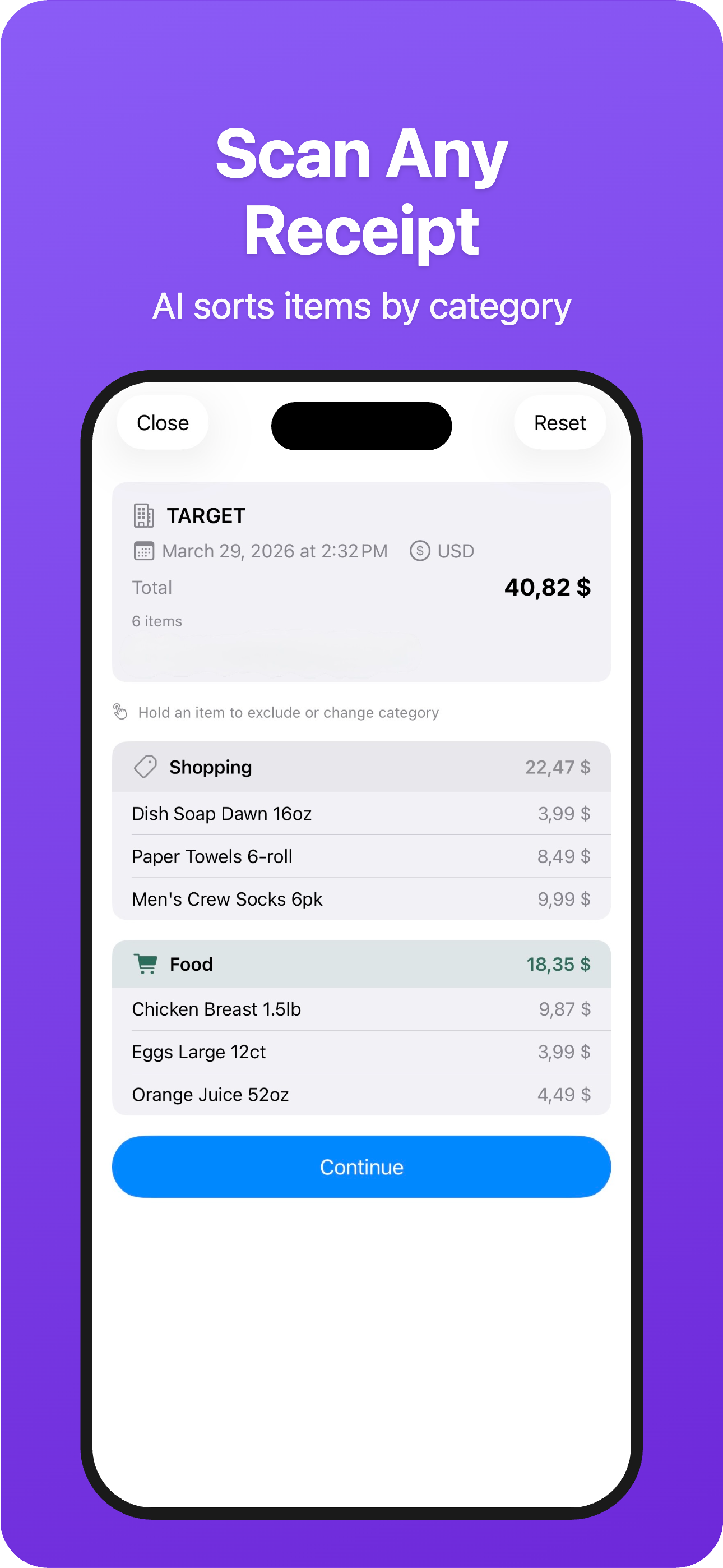 Money Vault: AI Expense Tracker gallery image