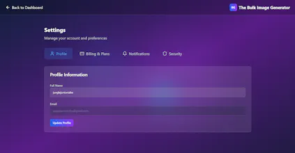 The Bulk Image Generator gallery image