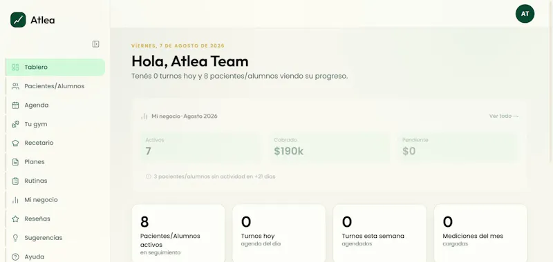 Atlea screenshot 2