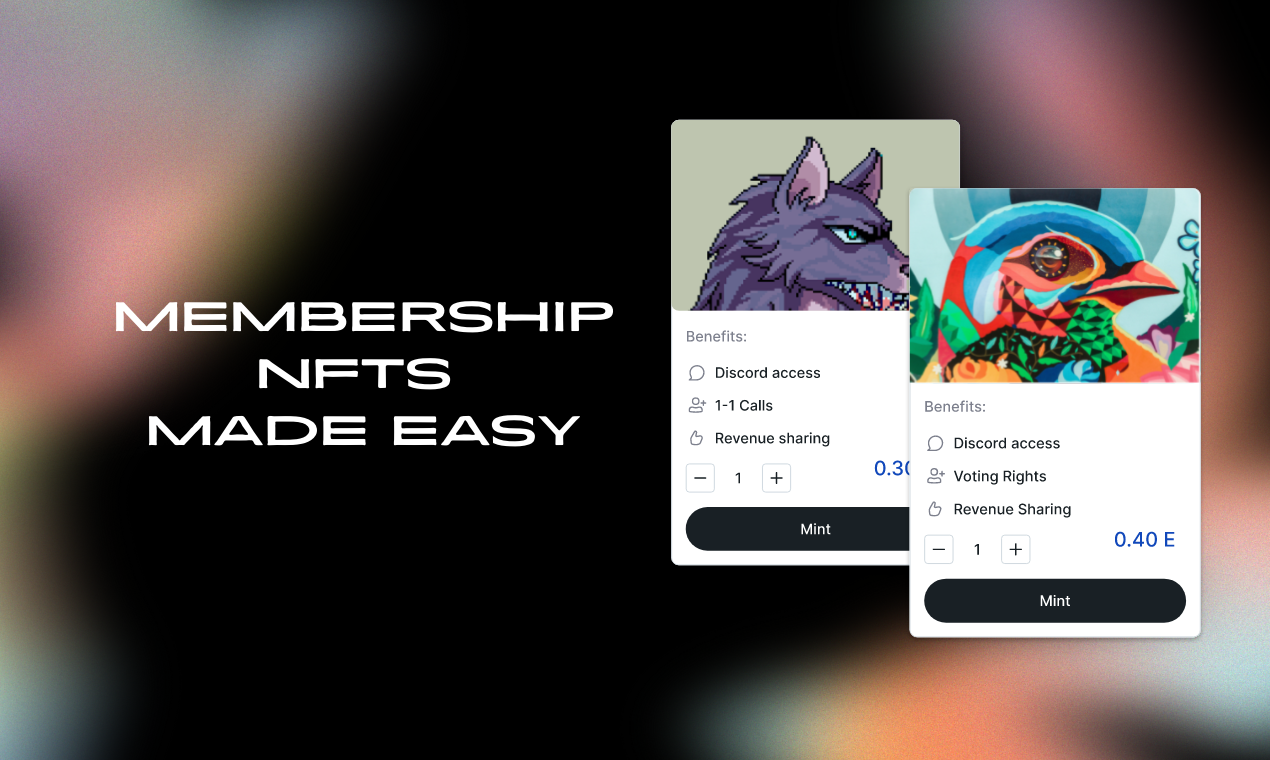 MakeMyNFT Membership NFTs  gallery image