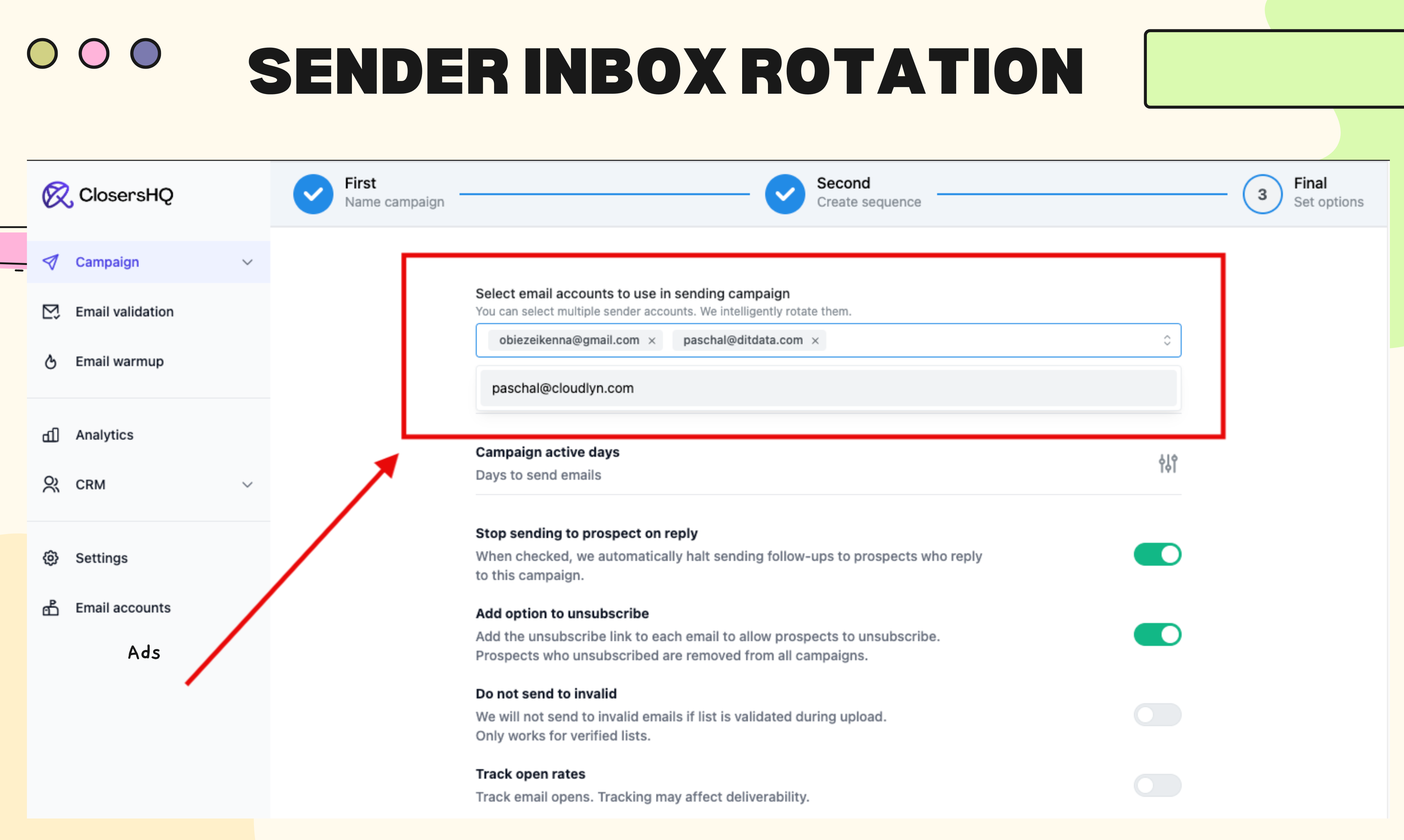 Media Cận cảnh HQ - Gửi email lạnh không giới hạn từ hộp thư không giới hạn 6