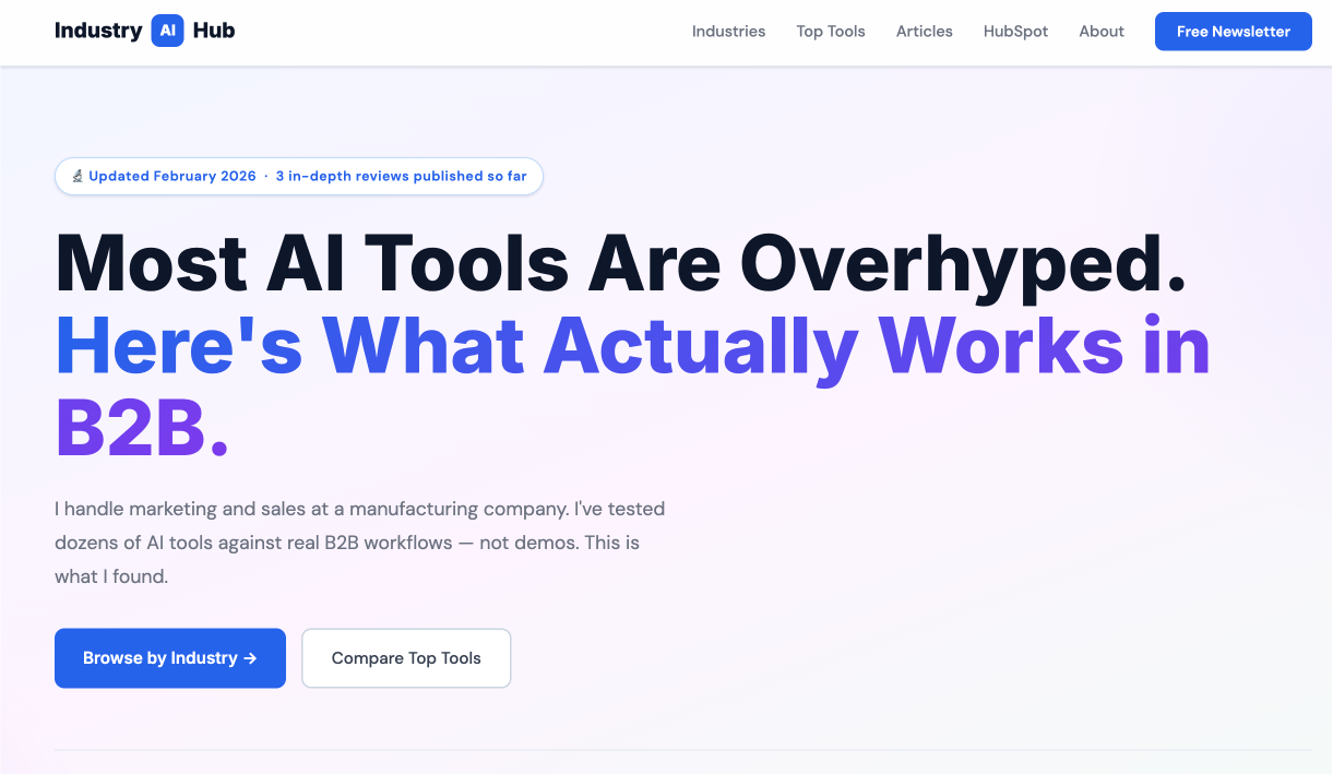 Industry AI Hub gallery image