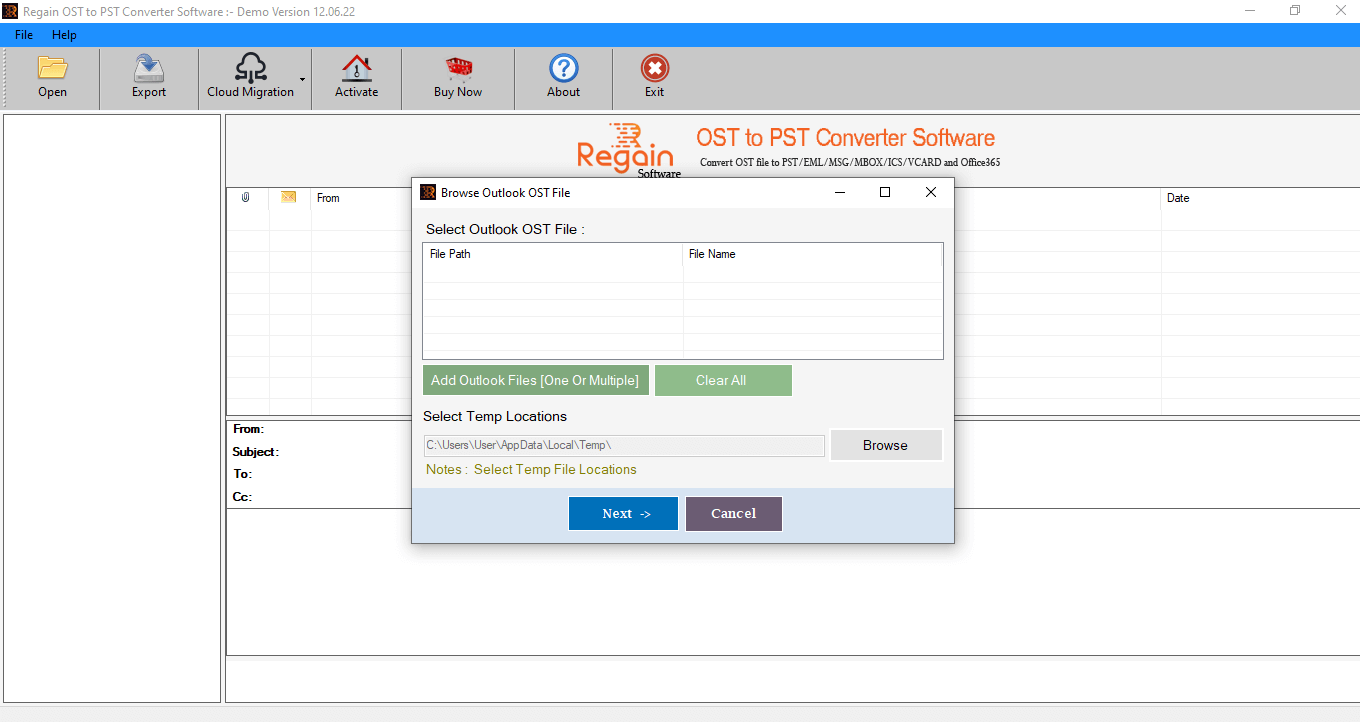 Recuperar OST al convertidor PST media 1
