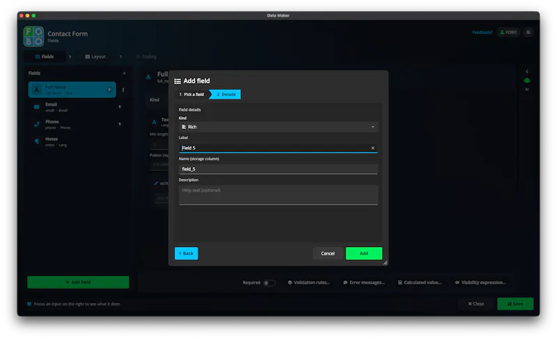 Data Maker screenshot 16