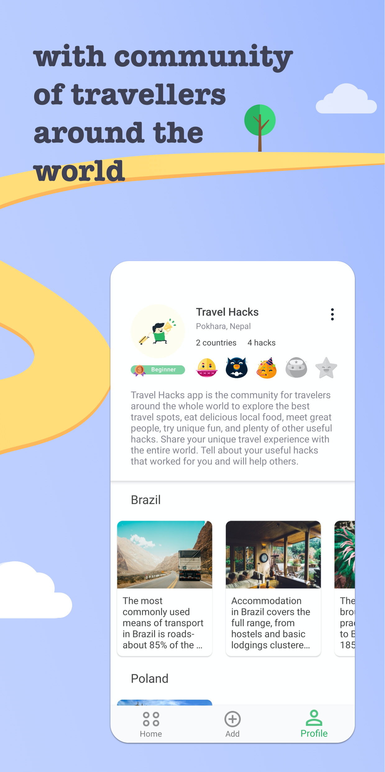 Travel Hacks App gallery image