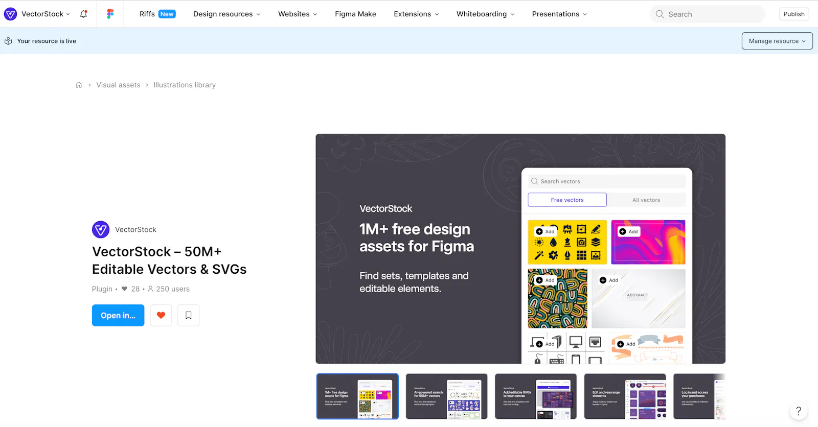 VectorStock for Figma screenshot 4