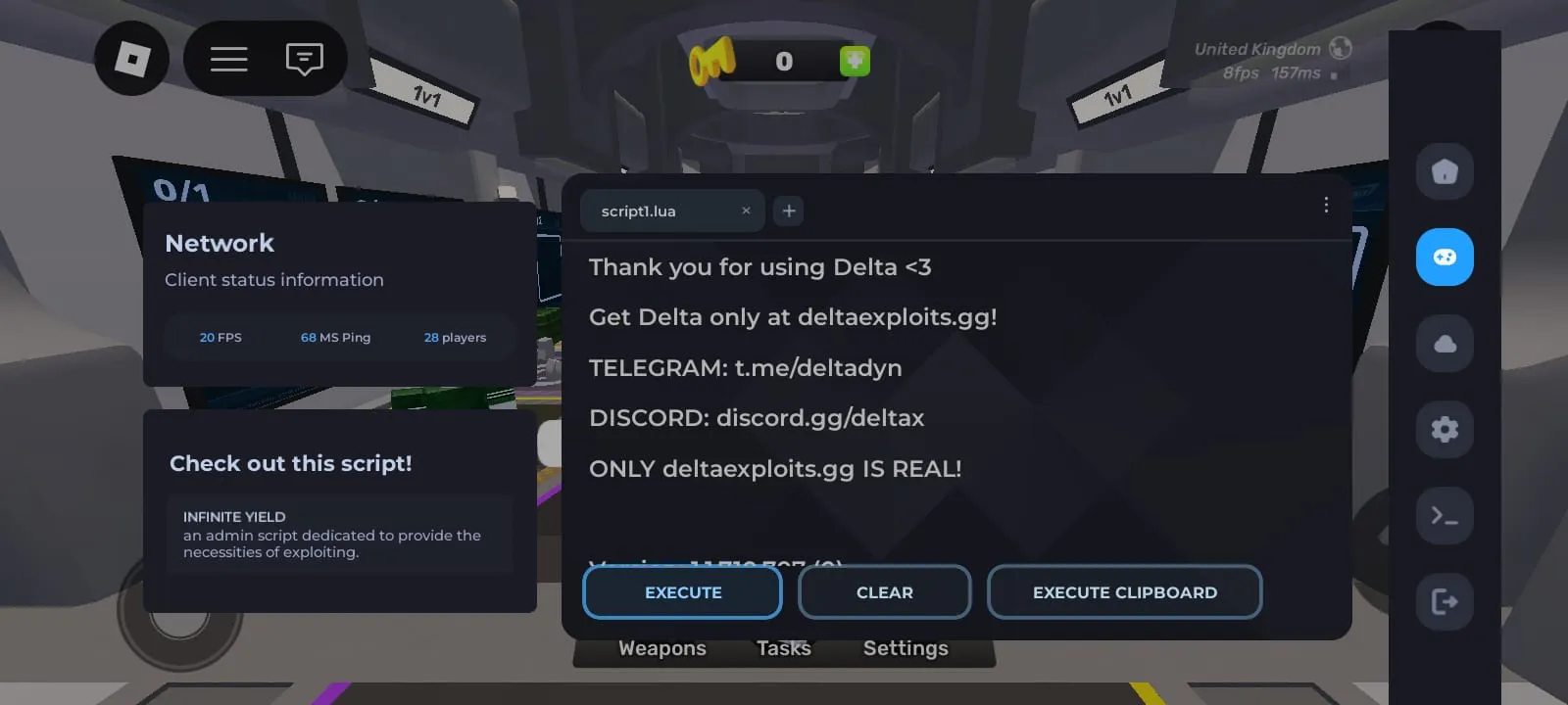 Banner del producto Delta Executor