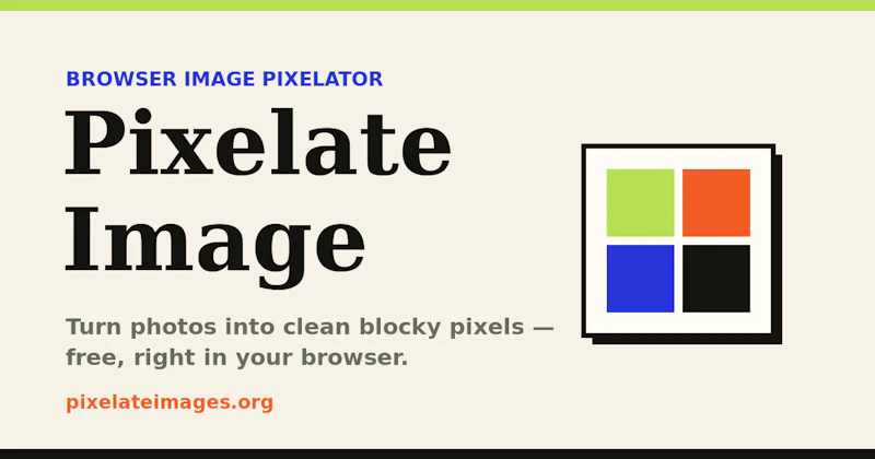 Pixelate Image screenshot 1