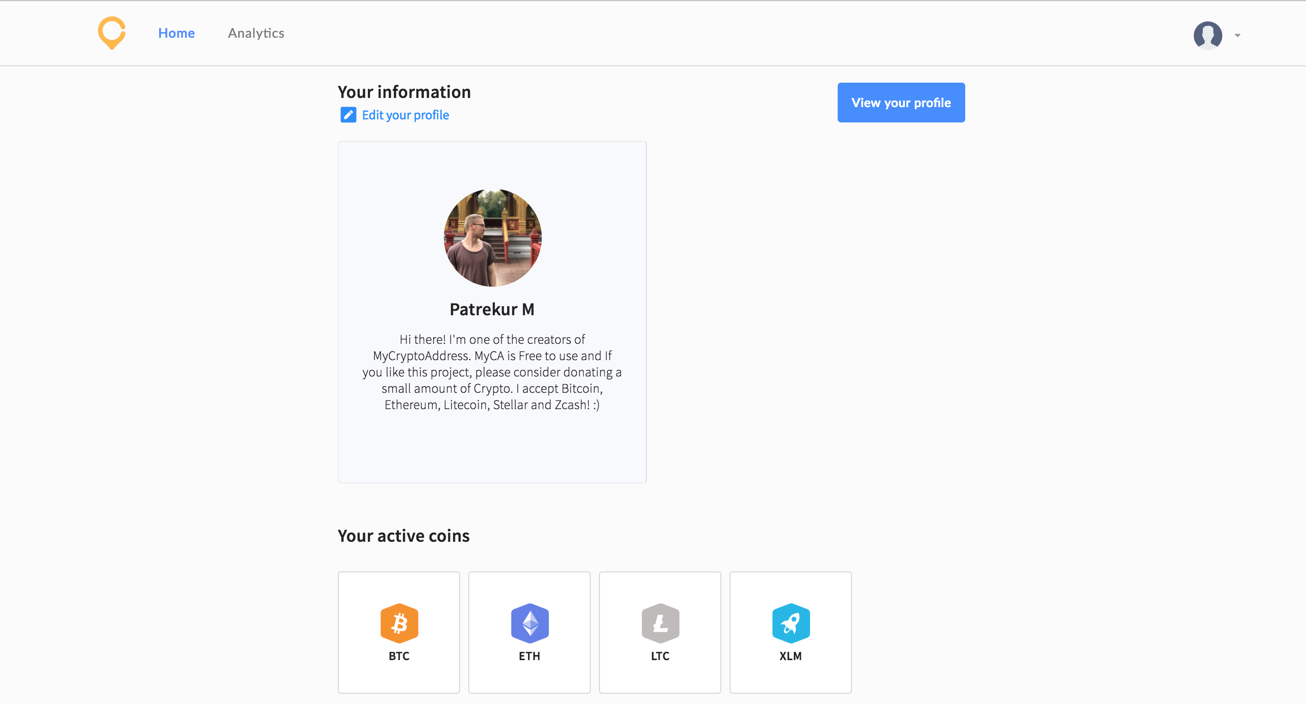 MyCryptoAddress gallery image