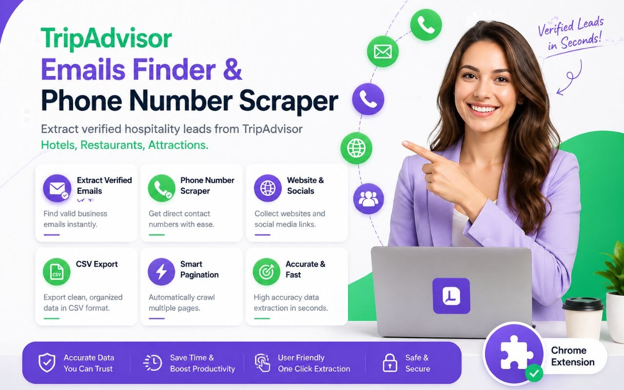 TripAdvisor Email Finder Extension gallery image