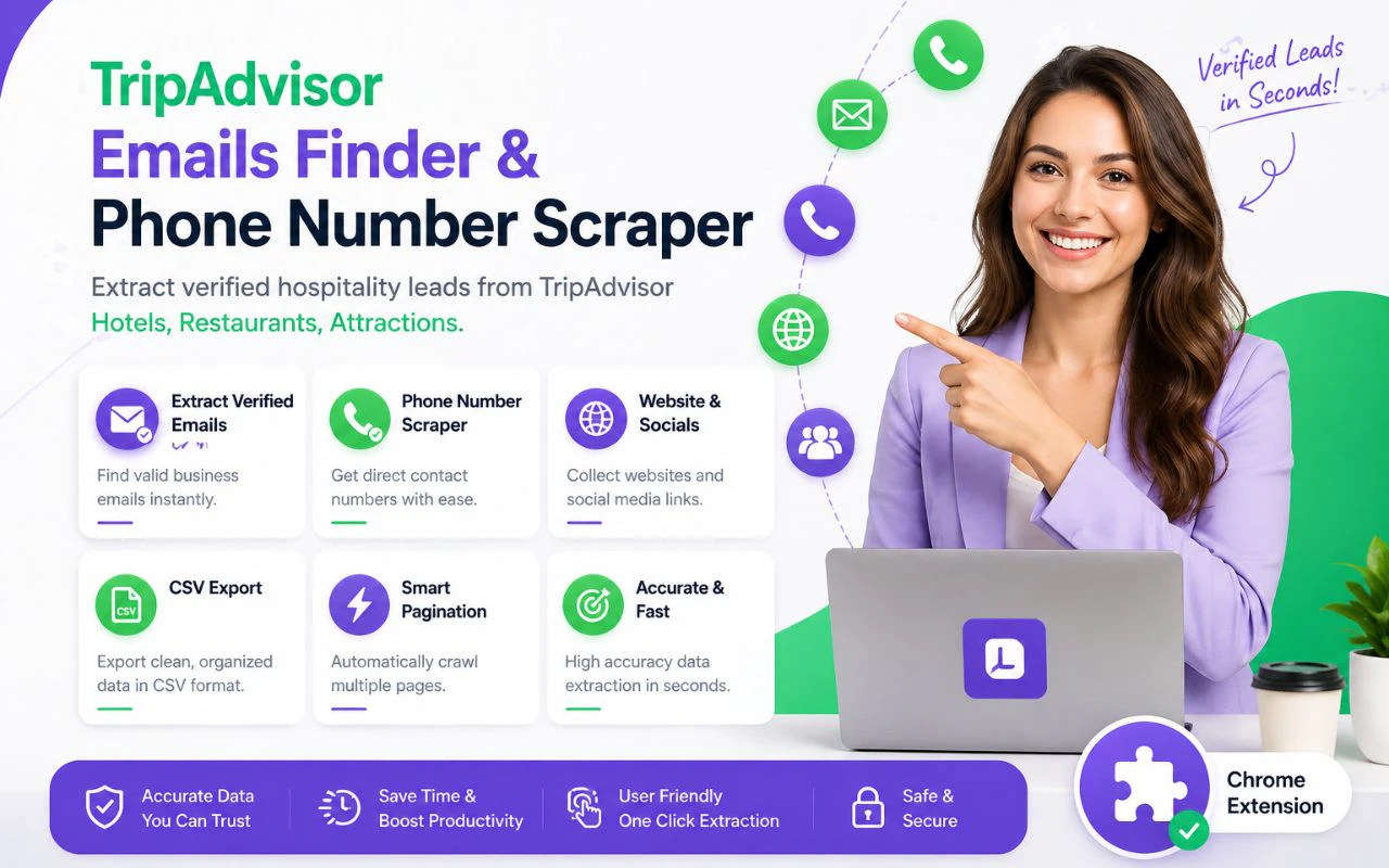 TripAdvisor Email Finder Extension screenshot 1