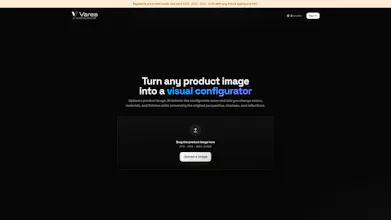 varea | from image to configurator gallery image