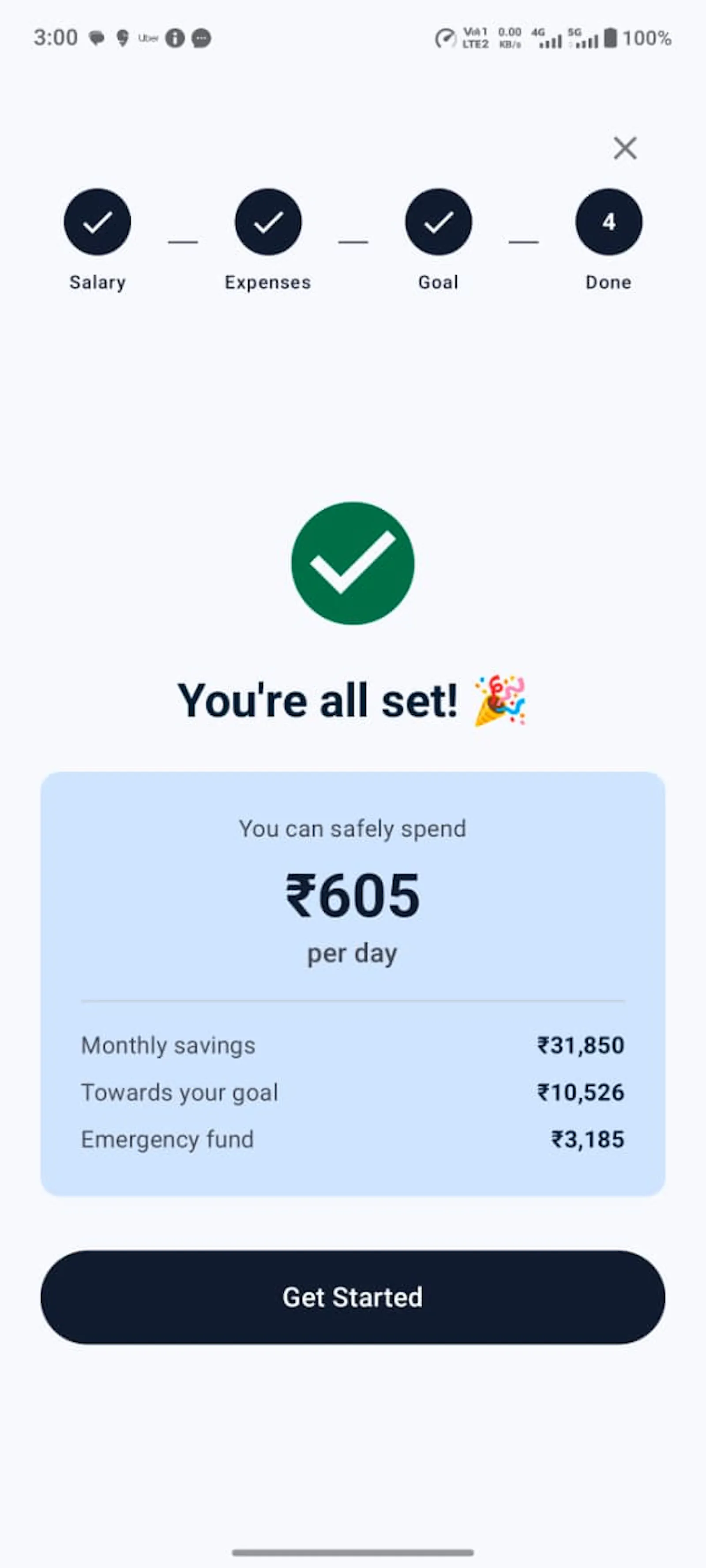 PocketPace: Daily Budget Plan screenshot 5