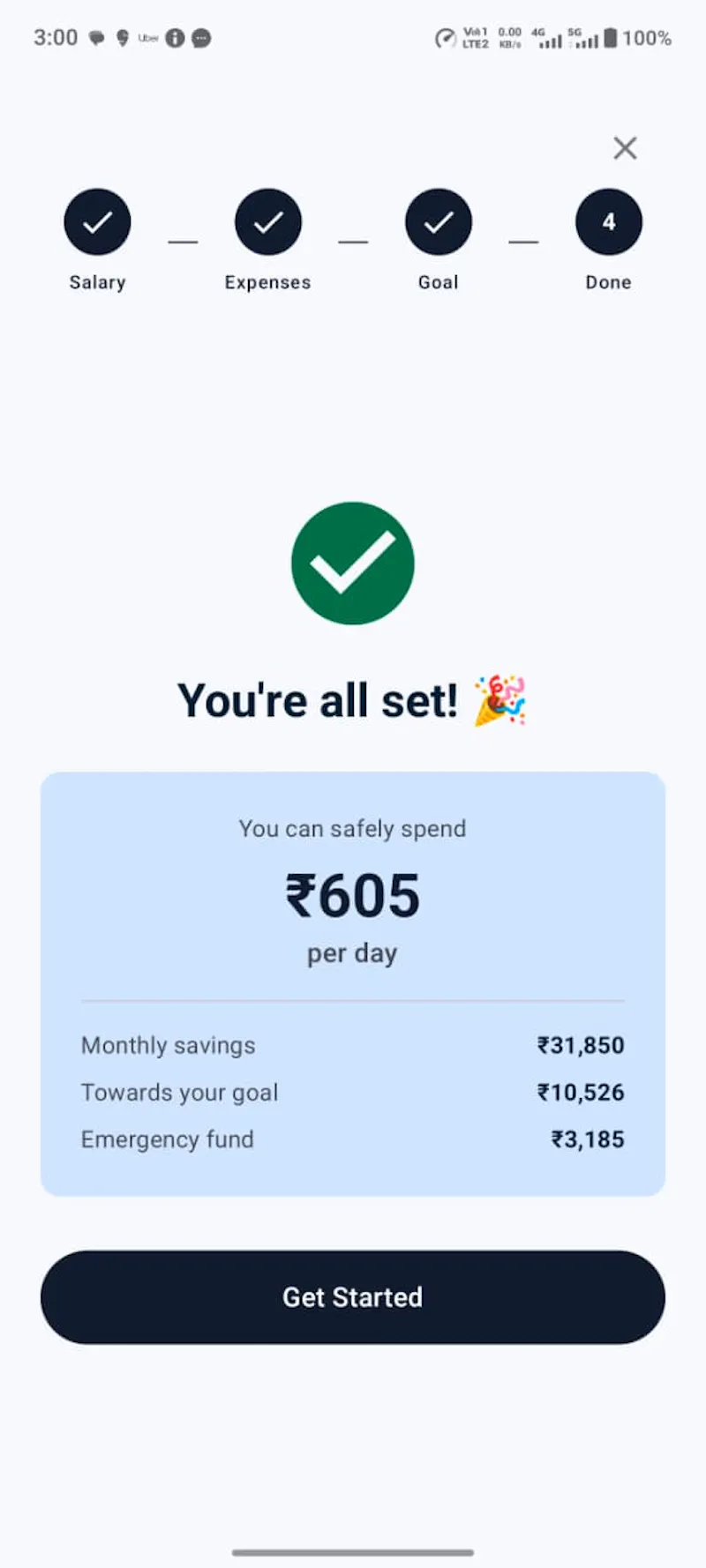 PocketPace: Daily Budget Plan screenshot 5