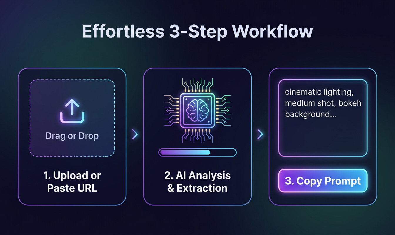 Video to Prompt - Screenshot 2 showing product features and functionality