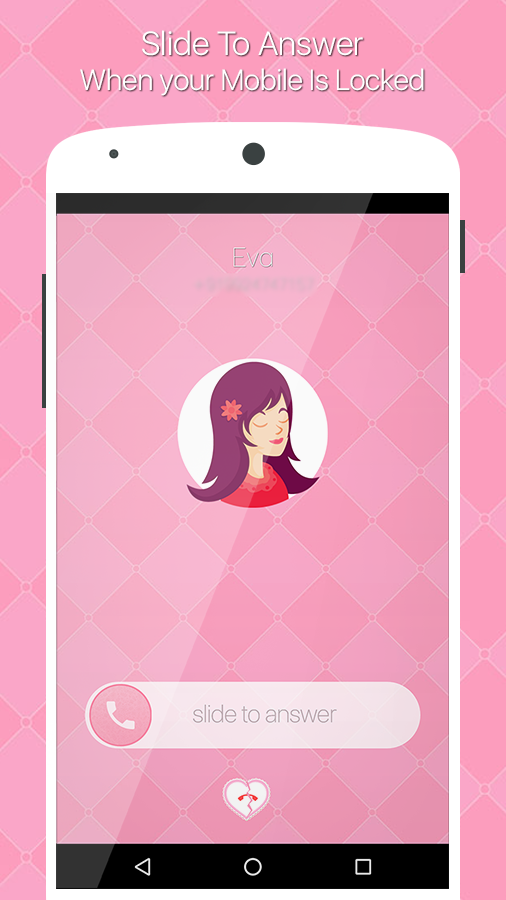 Sweet Pink Dialer + Caller ID gallery image