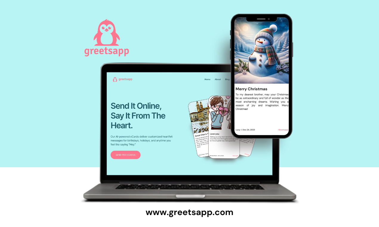 startuptile Greetsapp-AI powered greeting cards for the holidays & beyond