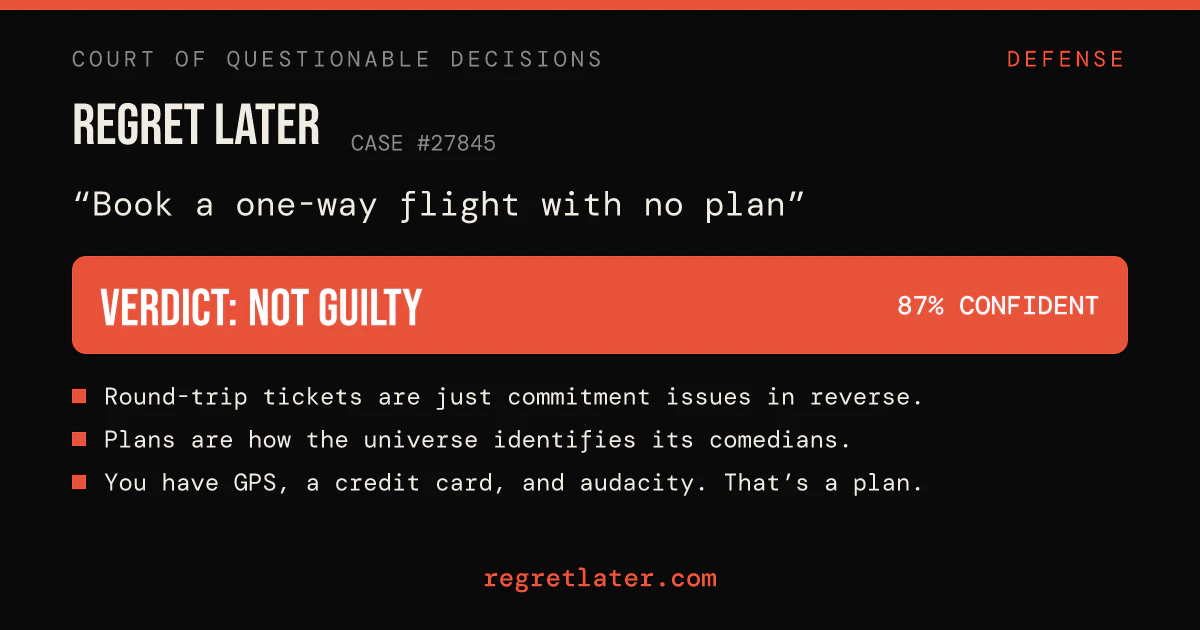 Regret Later 截图 3
