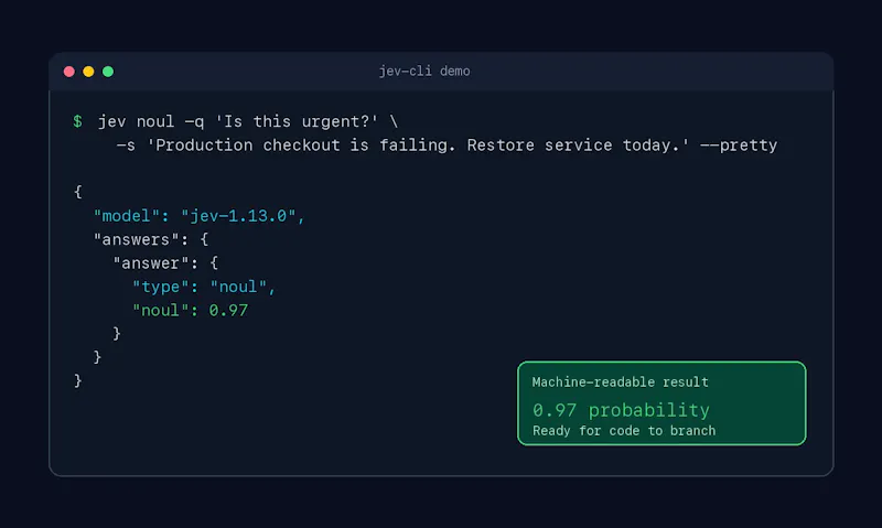jev-cli screenshot 4
