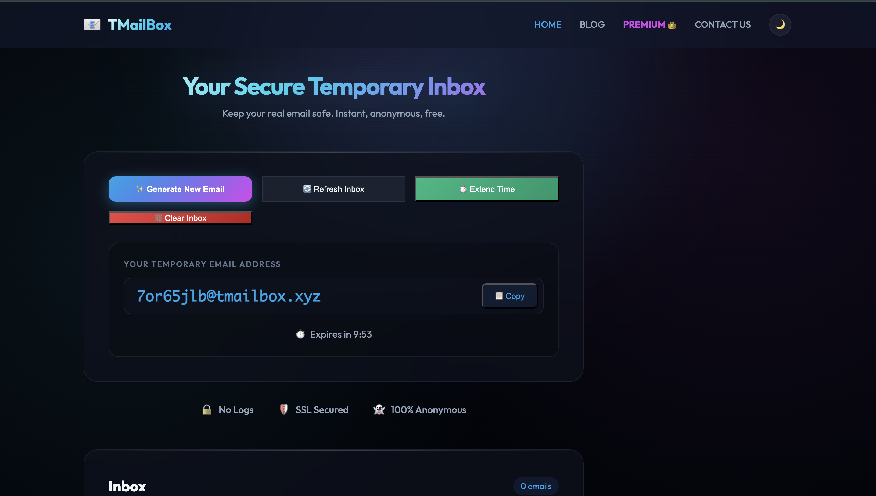 TMailBox - Screenshot 4 showing product features and functionality