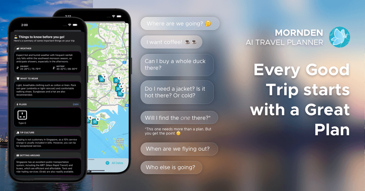 Mornden: AI Travel Planner media 1
