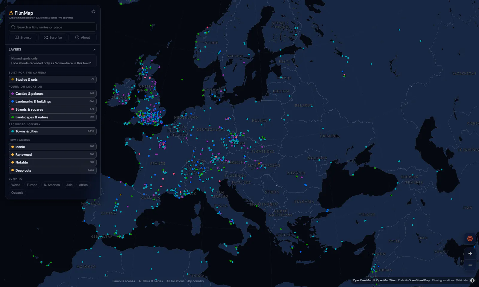 FilmMap screenshot 1