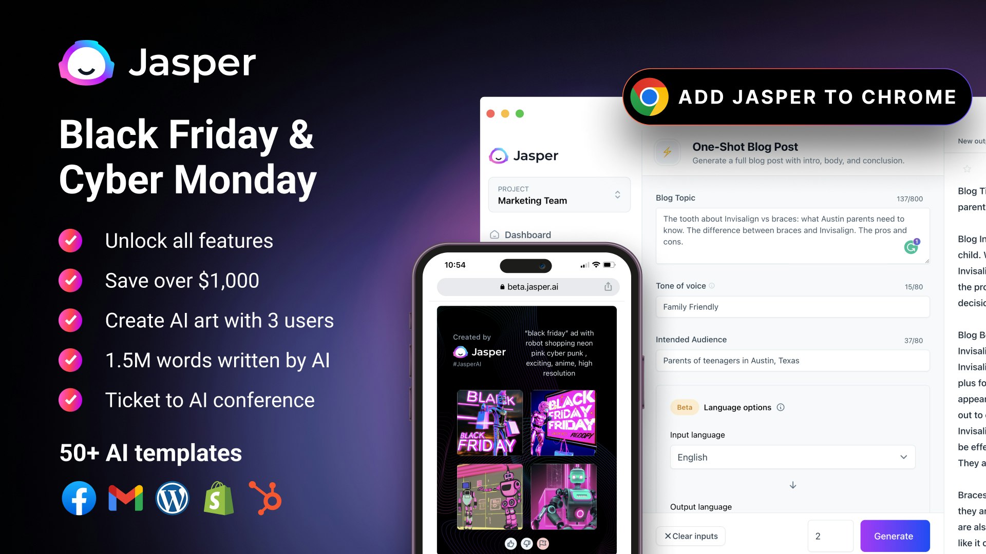 Jasper's Black Friday gallery image