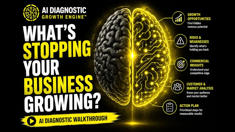 The AI Diagnostic Growth Engine screenshot 1 (video preview)