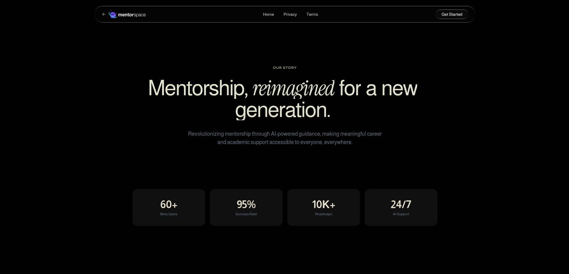 MentorSpace screenshot 2
