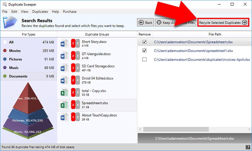 Duplicate Sweeper gallery image