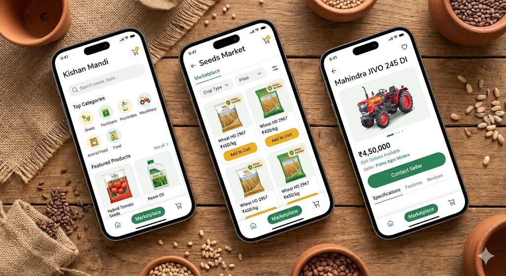 KisanAI - Screenshot 5 showing product features and functionality