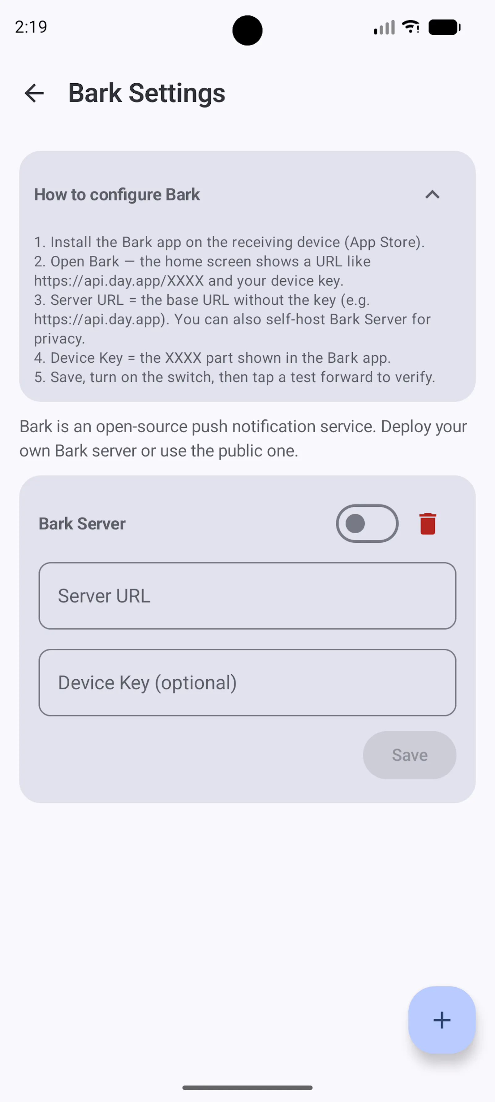easynotifyforward screenshot 1