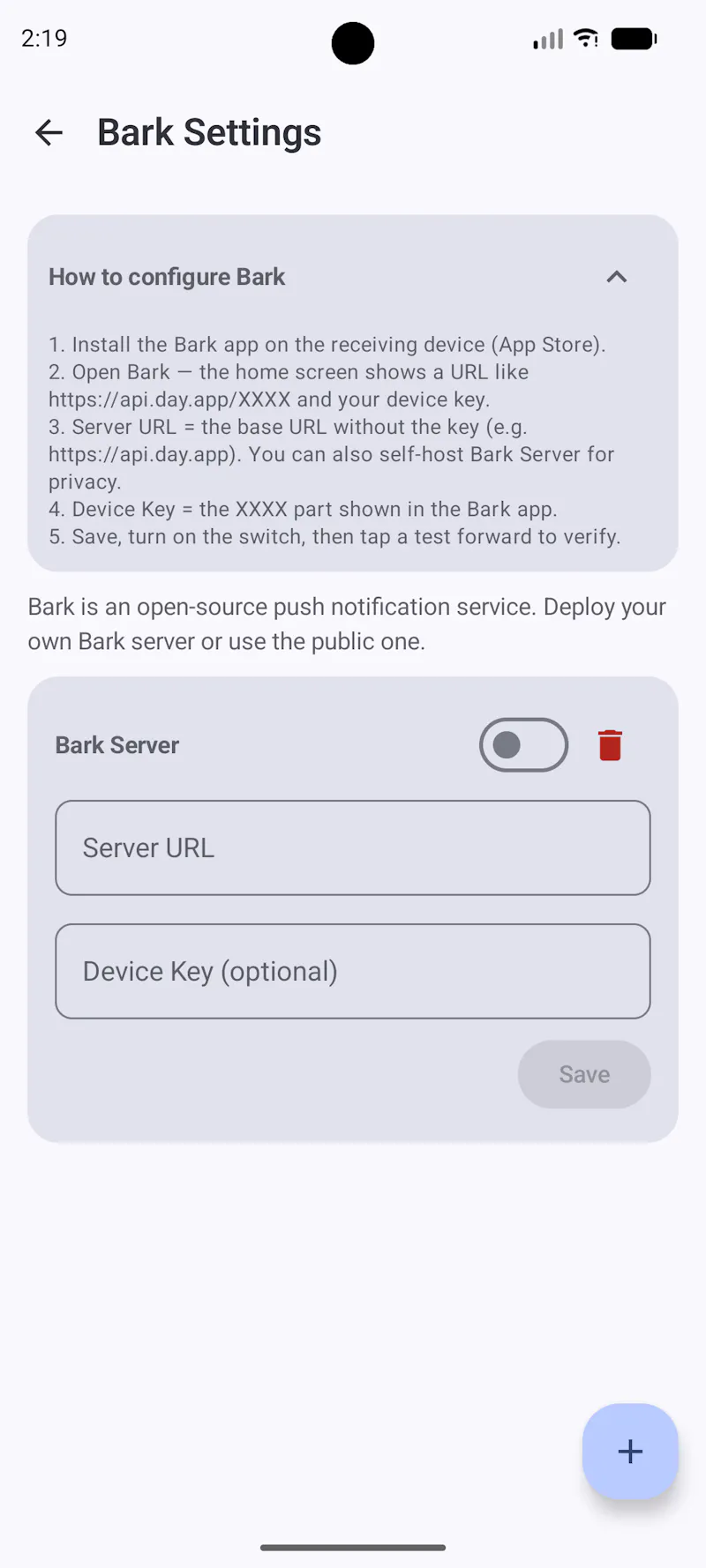 easynotifyforward screenshot 1