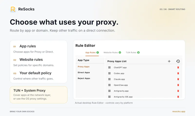 ReSocks screenshot 4