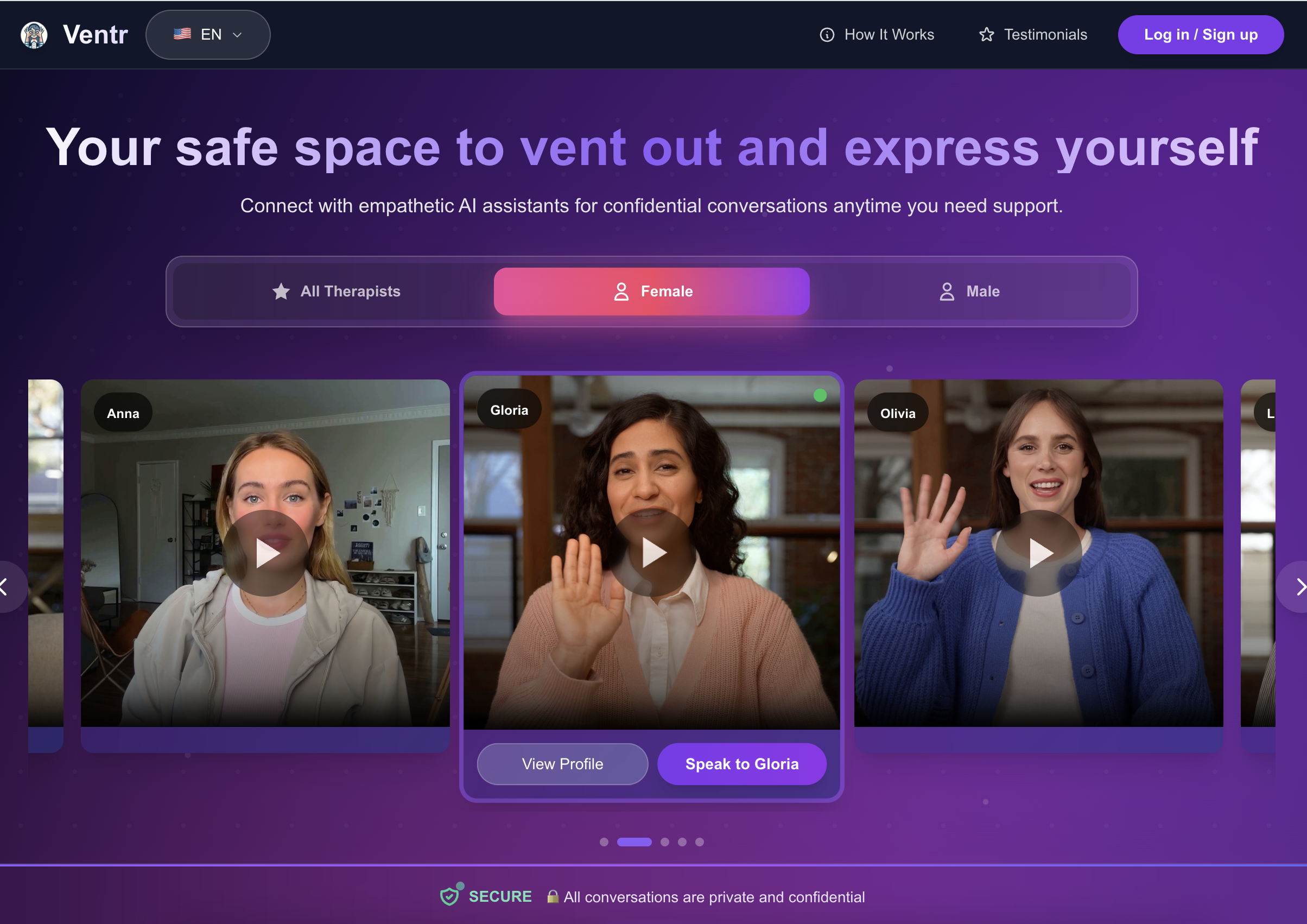Média Ventr chat - Vent freely. Heal deeply. 1