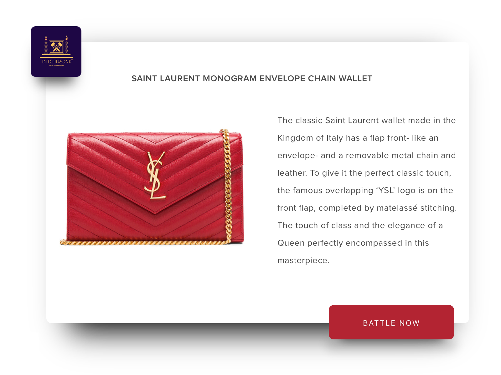 BIDTHRONE  gallery image