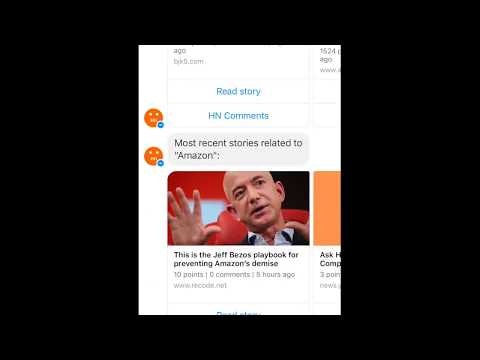 Hacker News Bot for Facebook Messenger gallery image