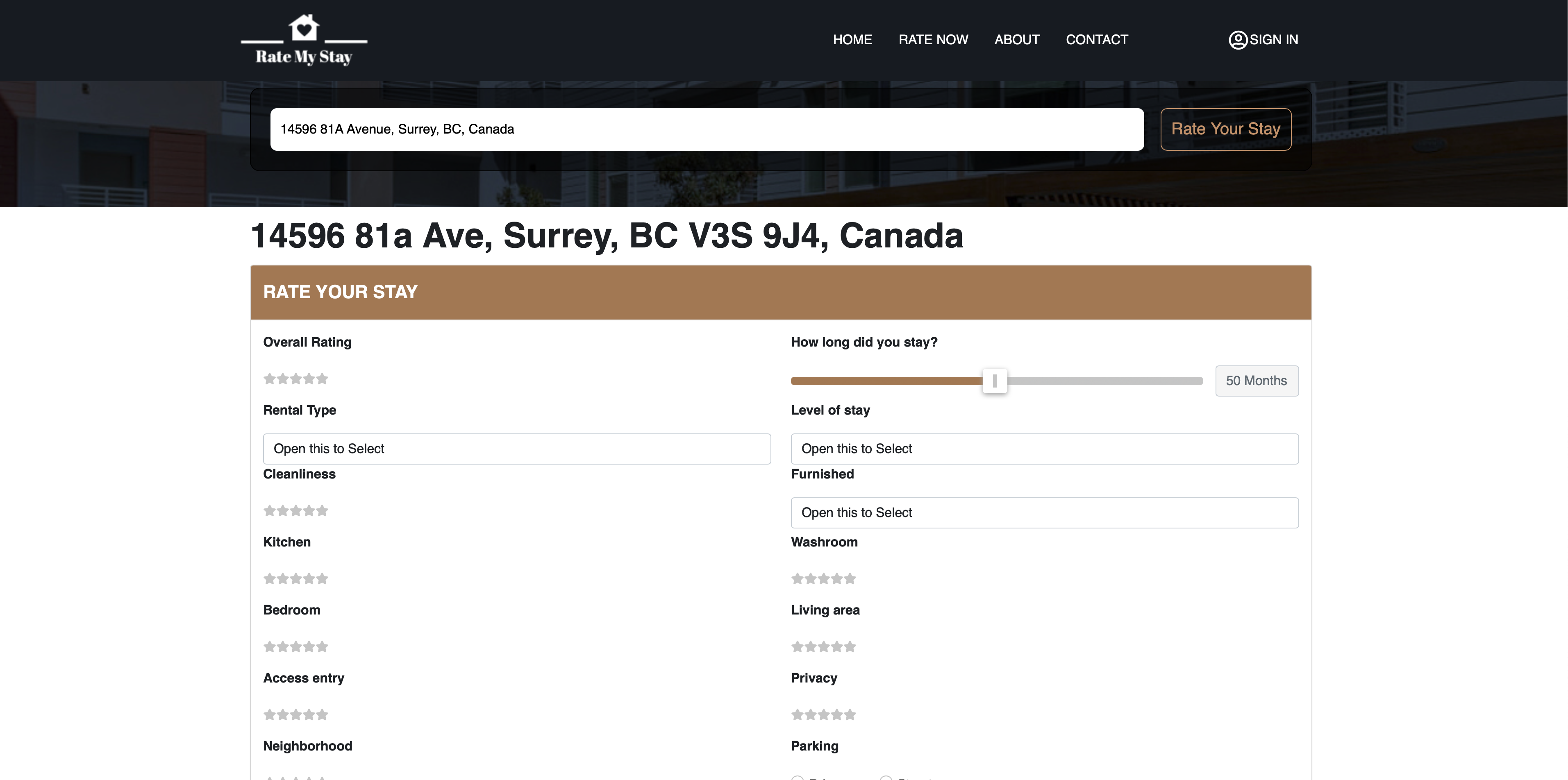 Rate My Stay gallery image