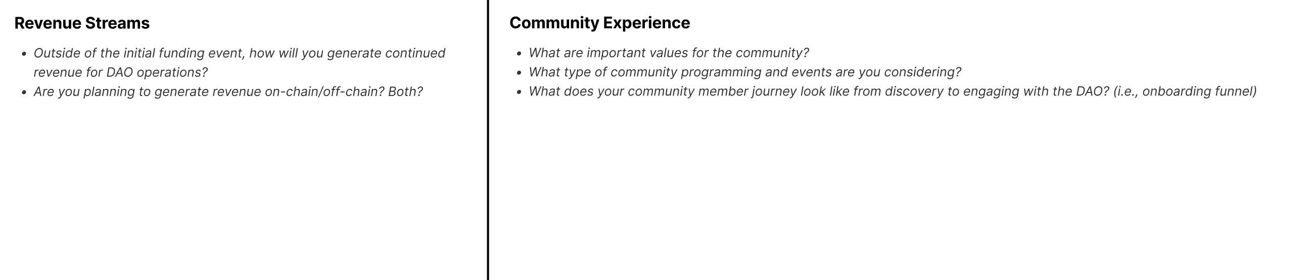 The DAO Planning Canvas v1.0 gallery image