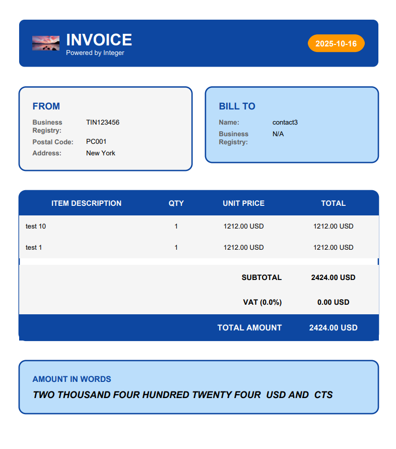 Integer gallery image