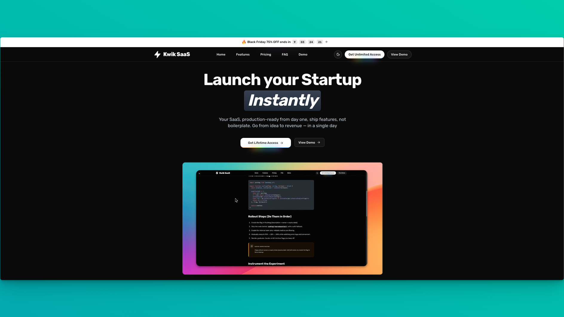 Kwik SaaS gallery image