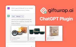 Giftwrap.ai ChatGPT Plugin media 2
