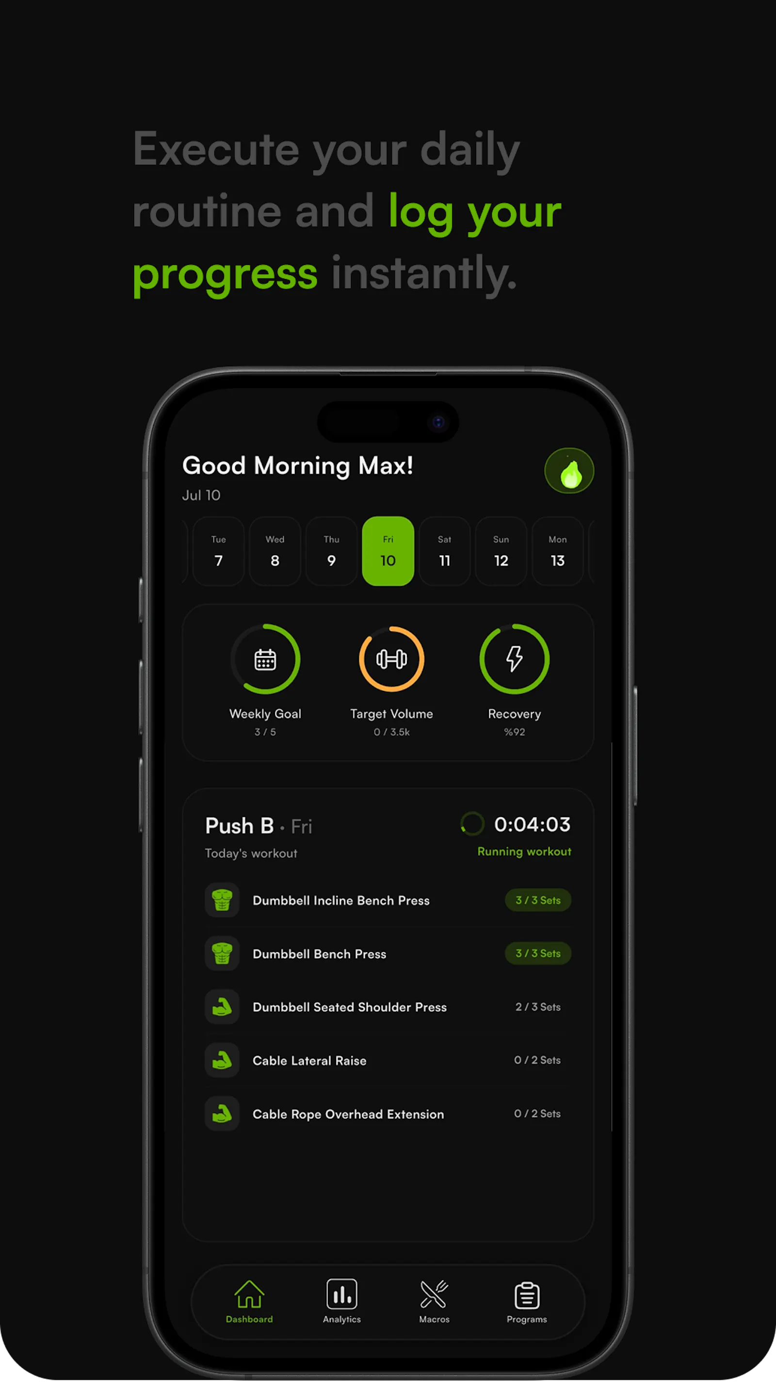 FitDash screenshot 5