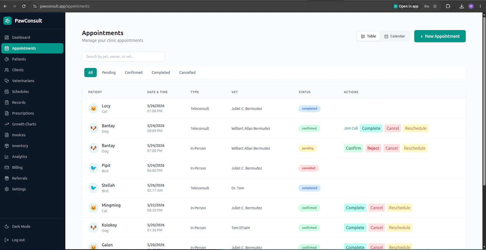 PawConsult screenshot 2
