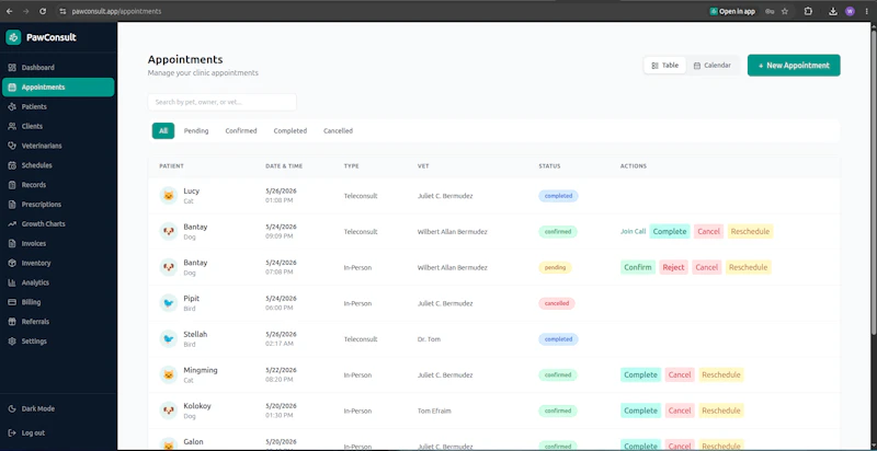 PawConsult screenshot 2